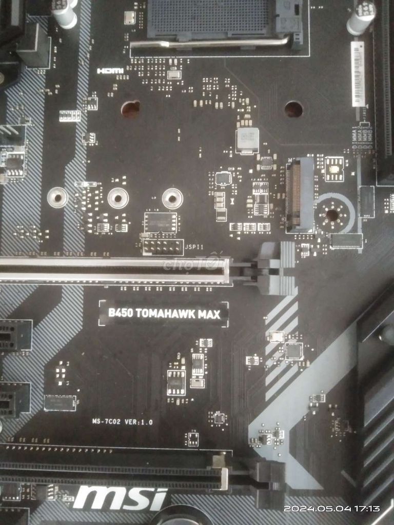Main B450 MSI AMD như mới.
