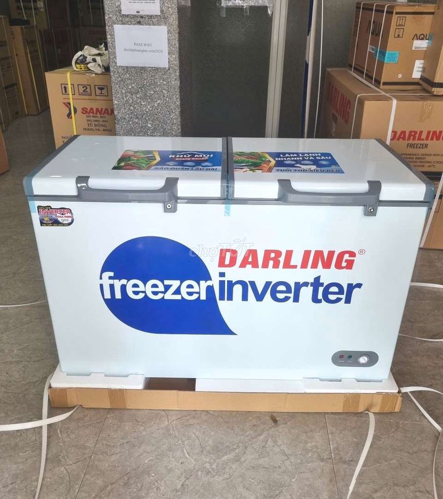 Tủ đông mát Darling inverter 350L new mới 100%💥