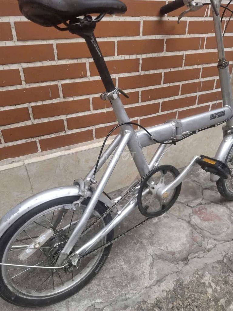 Xe đạp gấp  khung nhôm bánh 16. Nhật Bản. Mua bán Xe đạp tại Quận Hoàng Mai Hà Nội được đăng bởi Hoàng Ba hình 4