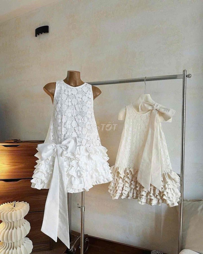 Váy nữ ren dáng chữ A Free size. Mua bán Quần áo tại Huyện Đắk Mil Đắk Nông được đăng bởi thưem hình 1