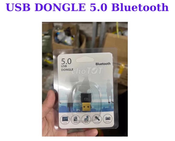 USB Dongle Bluetooth 5.0. Mua bán Phụ kiện (Màn hình, Chuột...) tại Quận Thanh Khê Đà Nẵng được đăng bởi  LAPTOP pc  hình 1
