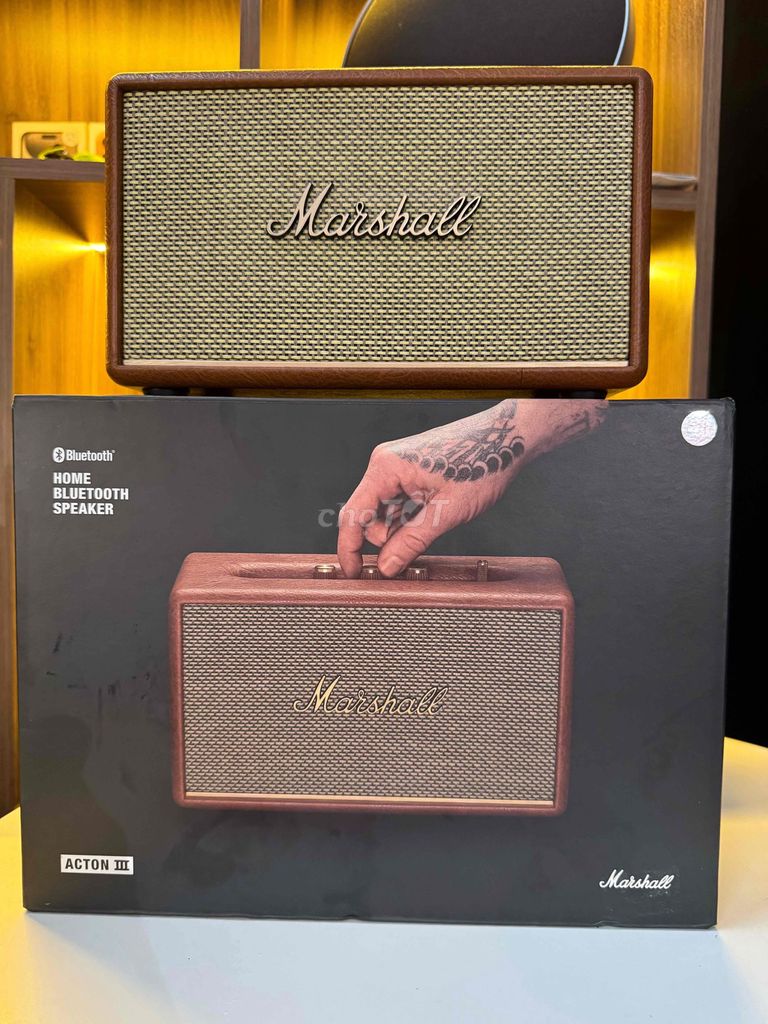 Loa Bluetooth Marshall Acton III Nâu. Mua bán Tivi, Âm thanh tại Quận 6 Tp Hồ Chí Minh được đăng bởi công hình 1