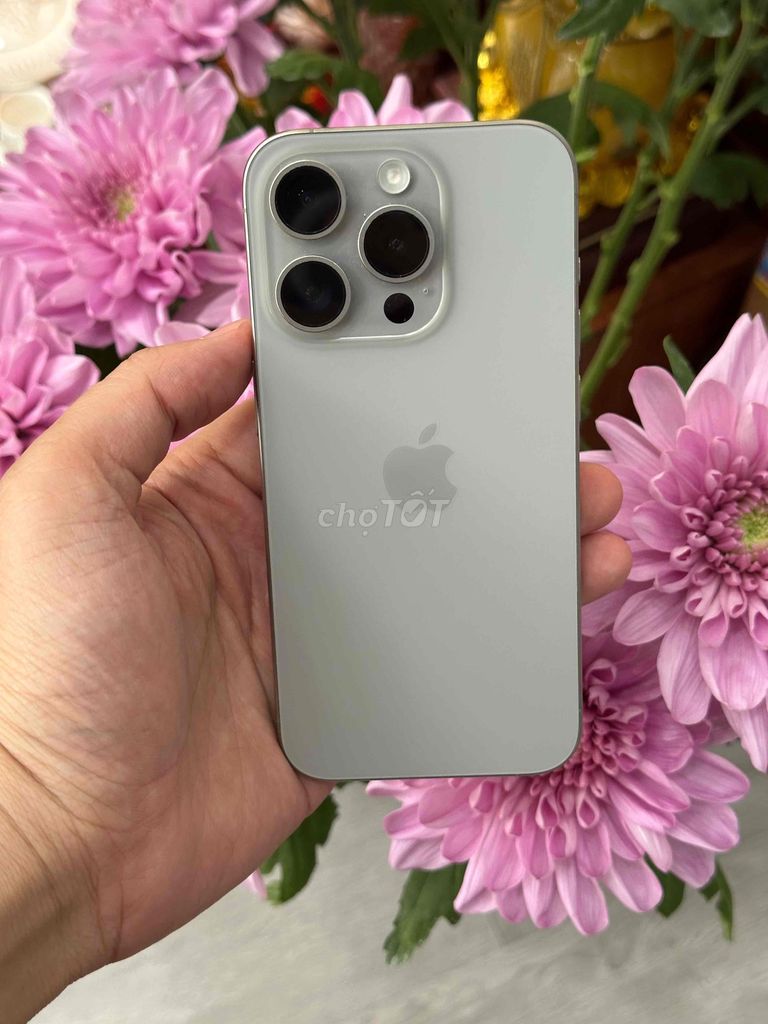 15 Pro 128GB Natural Pin 88 Qte Mỹ Zin ốc imei 728. Mua bán Điện thoại tại Quận Ninh Kiều Cần Thơ được đăng bởi Quý Mobile Cần thơ hình 1