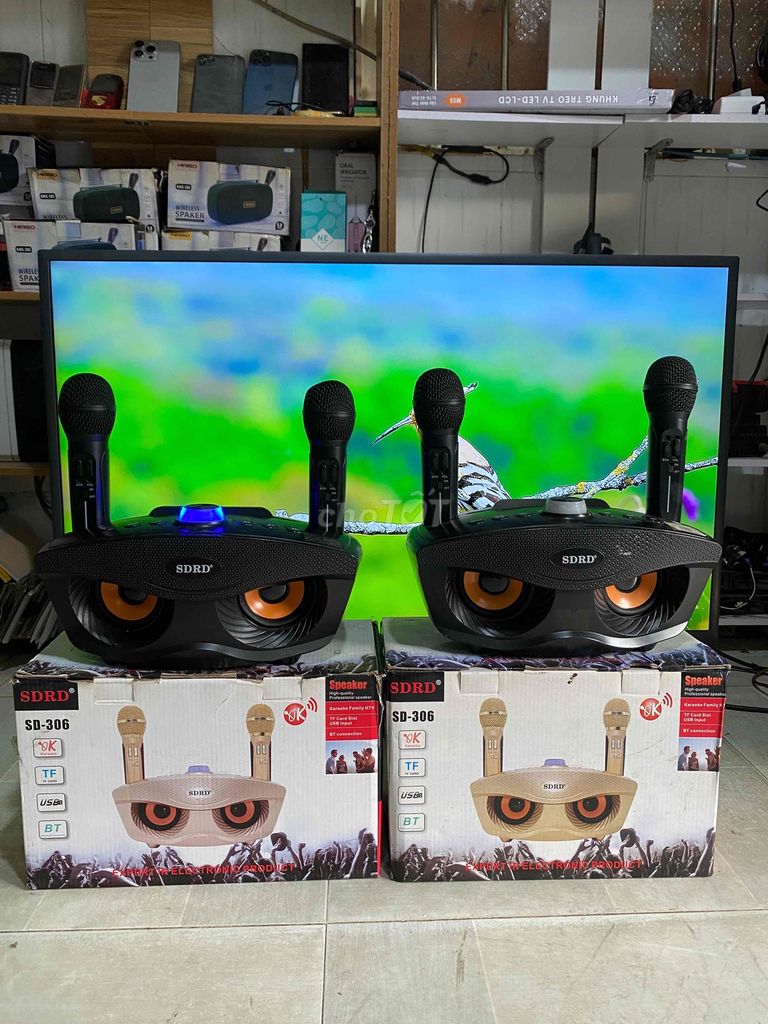 Loa karaoke SDRD SD-306 Đen. Mua bán Tivi, Âm thanh tại Thành phố Sa Đéc Đồng Tháp được đăng bởi Cậu Cả Luxury hình 1