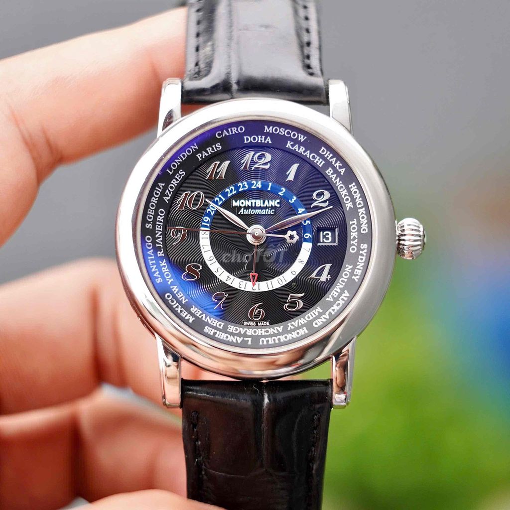 Đồng hồ Montblanc Star Worldtime GMT 42mm Sapphire. Mua bán Đồng hồ tại Quận Hoàng Mai Hà Nội được đăng bởi Anh Tuấn hình 1