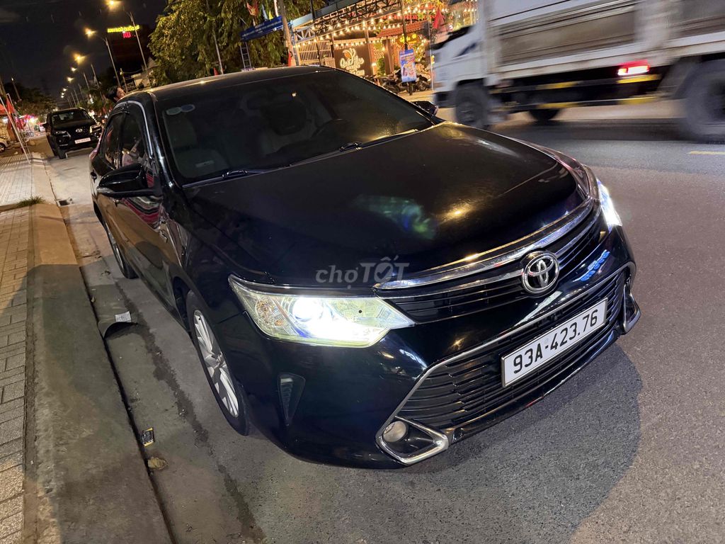 Toyota Camry 2017 2.0E Màu đen Sang trọng. Mua bán Ô tô tại Quận 12 Tp Hồ Chí Minh được đăng bởi A Quý hình 3