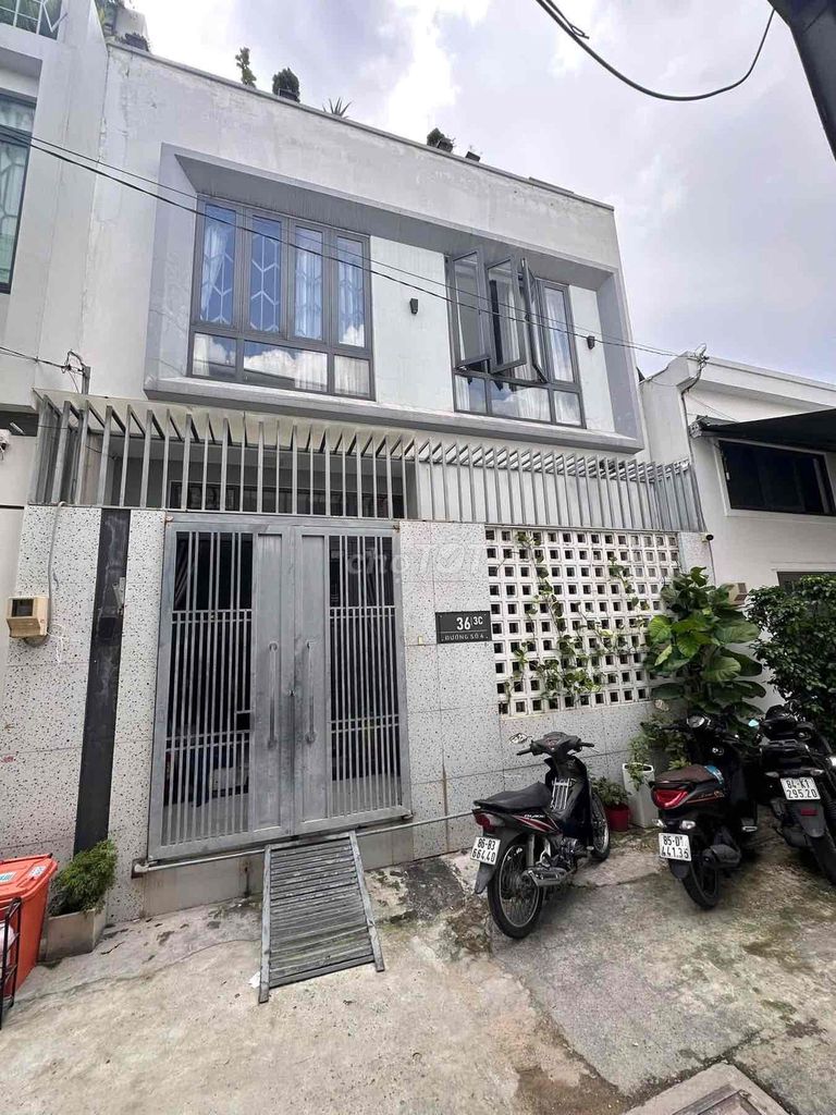 NHÀ 3PN FULL NỘI THẤT HXH ĐƯỜNG 6 TĂNG NHƠN PHÚ