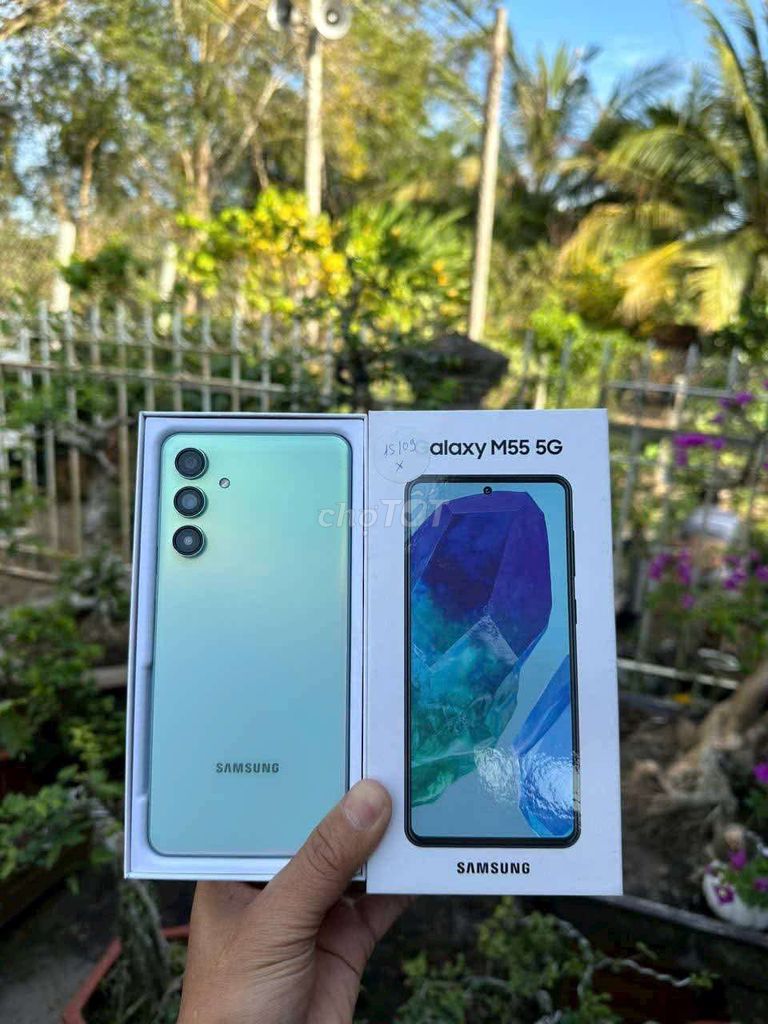 Galaxy M55 12+8/256gb màn 120hz