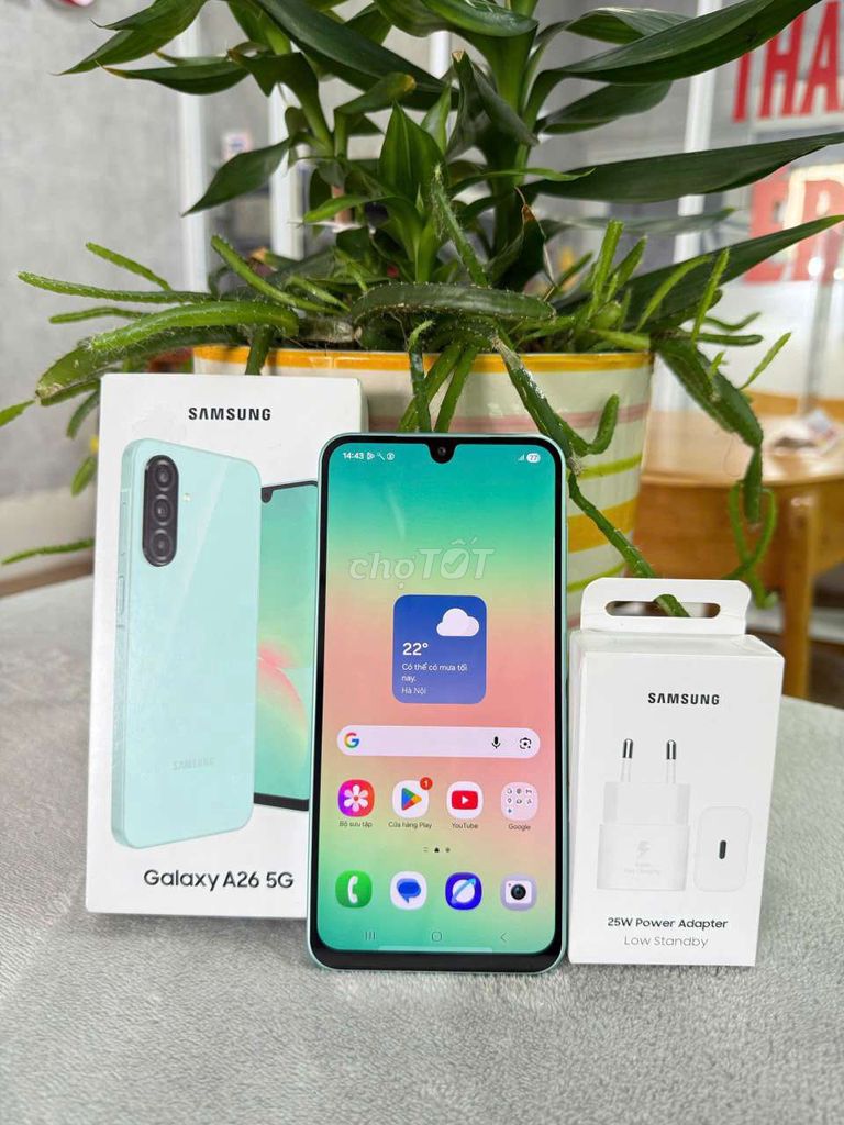Samsung Galaxy A26 Xanh Lá 256GB. Mua bán Điện thoại tại Quận Ninh Kiều Cần Thơ được đăng bởi Di Động Cần Thơ hình 1