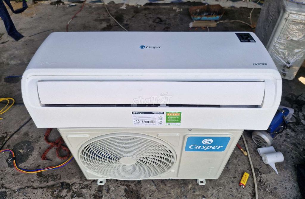 Máy lạnh Casper 1,5hp inveter 97% 2024 bao lắp đặt