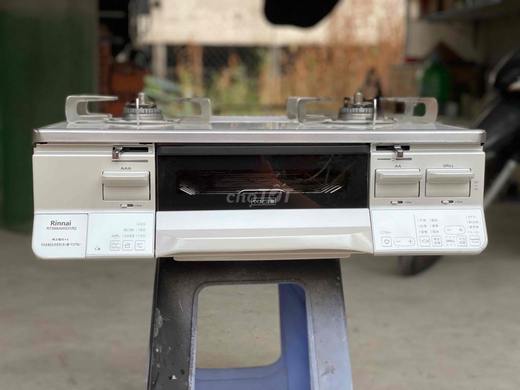 Bếp ga Rinnai 65 Inox Trắng. Mua bán Bếp, lò, đồ điện nhà bếp tại Thị xã Tân Châu An Giang được đăng bởi Duy Anh Phạm Huỳnh hình 1