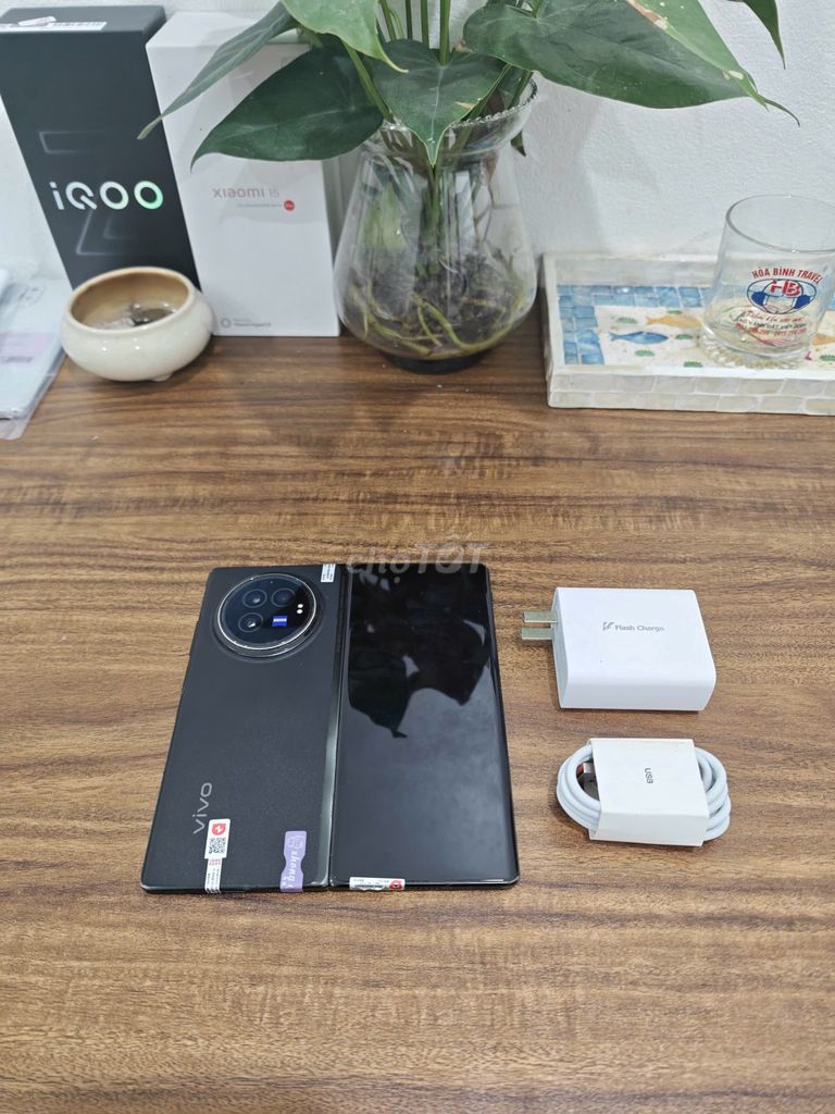 Vivo X-Fold 3 5G 12/256 Đen sạc 80w có ship COD. Mua bán Điện thoại tại Quận Hoàng Mai Hà Nội được đăng bởi Trần Ngọc Hiếu hình 1
