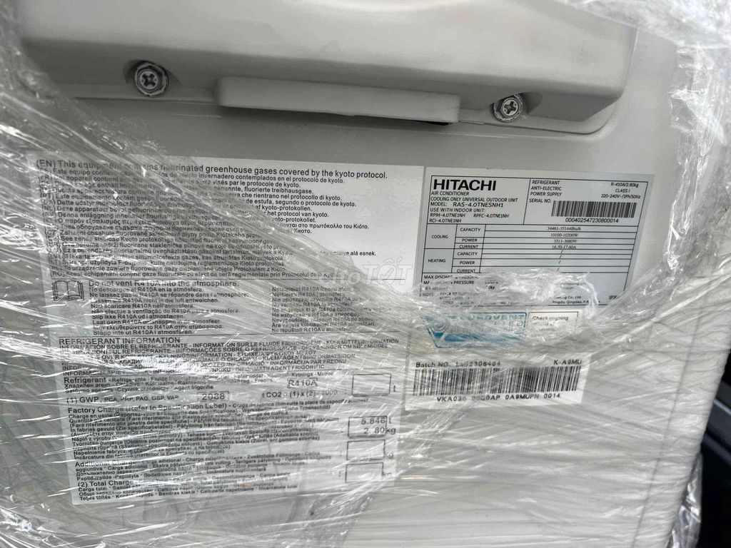 Máy lạnh Multi Hitachi 4 HP R410A 220-240V. Mua bán Máy lạnh, điều hoà tại Thành phố Thủ Đức Tp Hồ Chí Minh được đăng bởi sĩ nèk hình 1