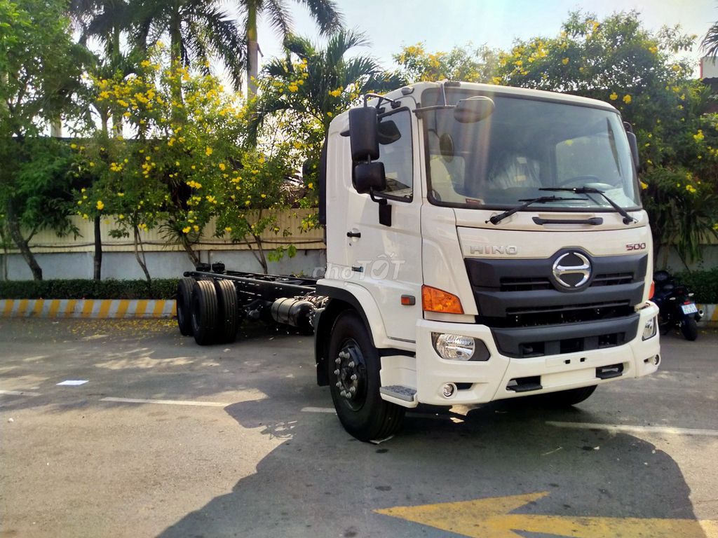 Hino 15 Tấn Thùng Mui Bạt Nhôm Inox,Thùng nhôm 9M4