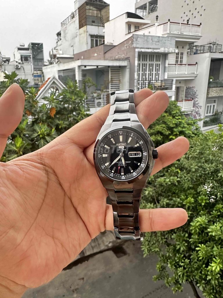 Đồng hồ Seiko 5 Sport Automatic Nam Đen. Mua bán Đồng hồ tại Quận 7 Tp Hồ Chí Minh được đăng bởi BB Watch hình 1