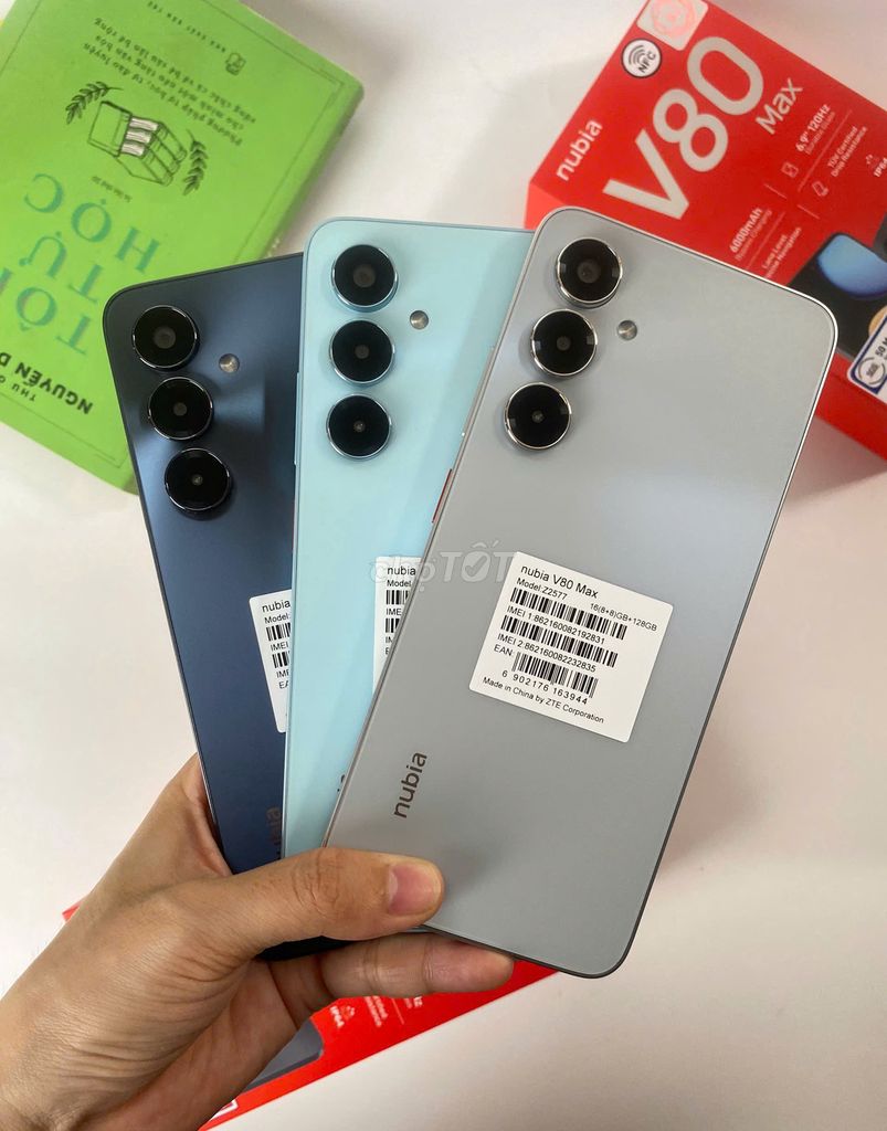ZTE Nubia V80 Max 6G/128GB Bạc Fullbox. Mua bán Điện thoại tại Quận Bình Thạnh Tp Hồ Chí Minh được đăng bởi T MOBILE SINCE2010 hình 1