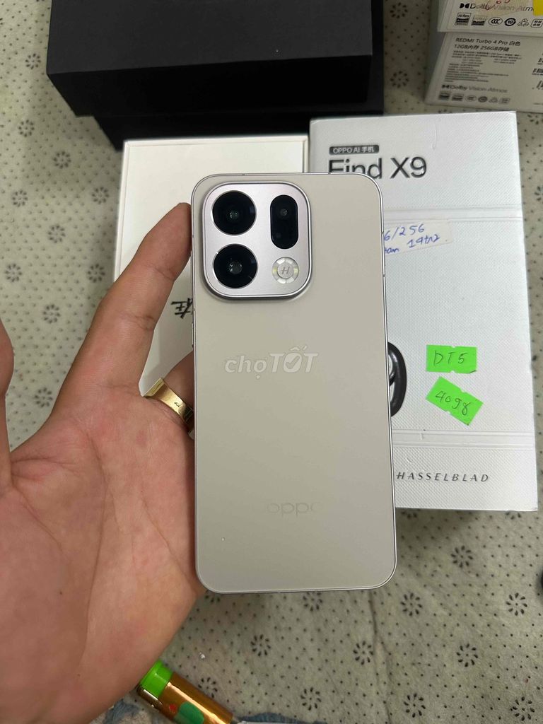 OPPO Find X9 256GB  fullbox bản nội địa. Mua bán Điện thoại tại Quận Tân Bình Tp Hồ Chí Minh được đăng bởi Nguyễn Thắng Mobile hình 1