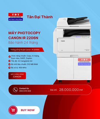 Máy photocopy Canon 2206n