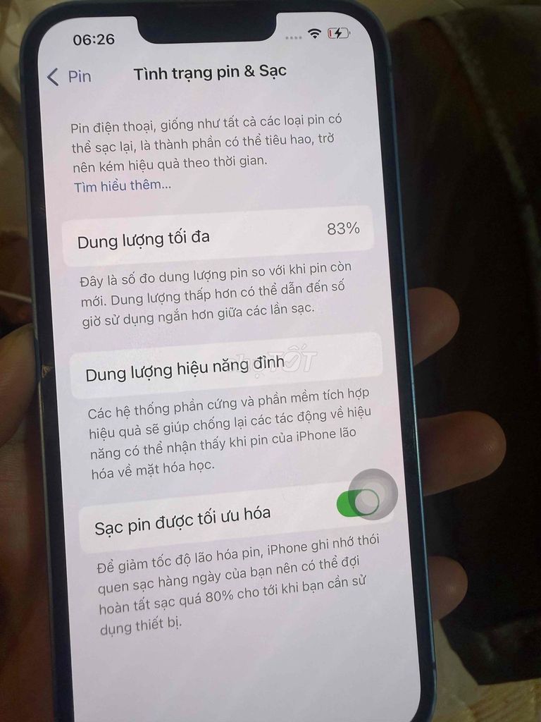 Apple iPhone 13 lock 128GB Xanh Đã sử dụng. Mua bán Điện thoại tại Quận 4 Tp Hồ Chí Minh được đăng bởi tuong vi hình 1