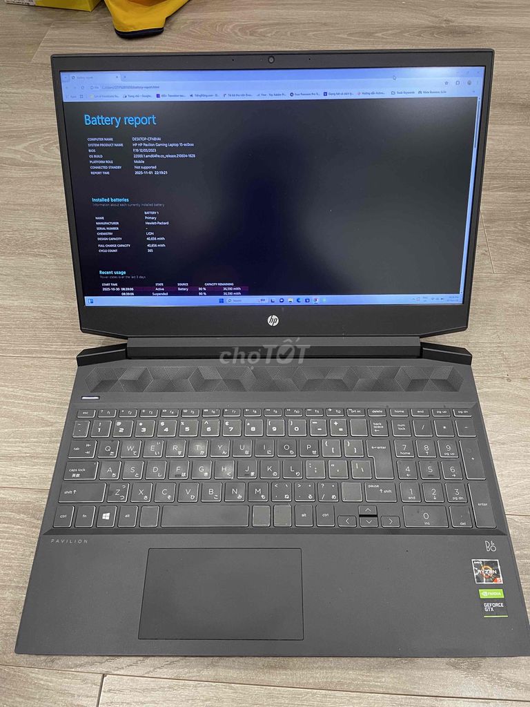 HP Gaming Ryzen 5, card rời GTX 1650. Mua bán Laptop tại Quận Hà Đông Hà Nội được đăng bởi Blueez hình 1
