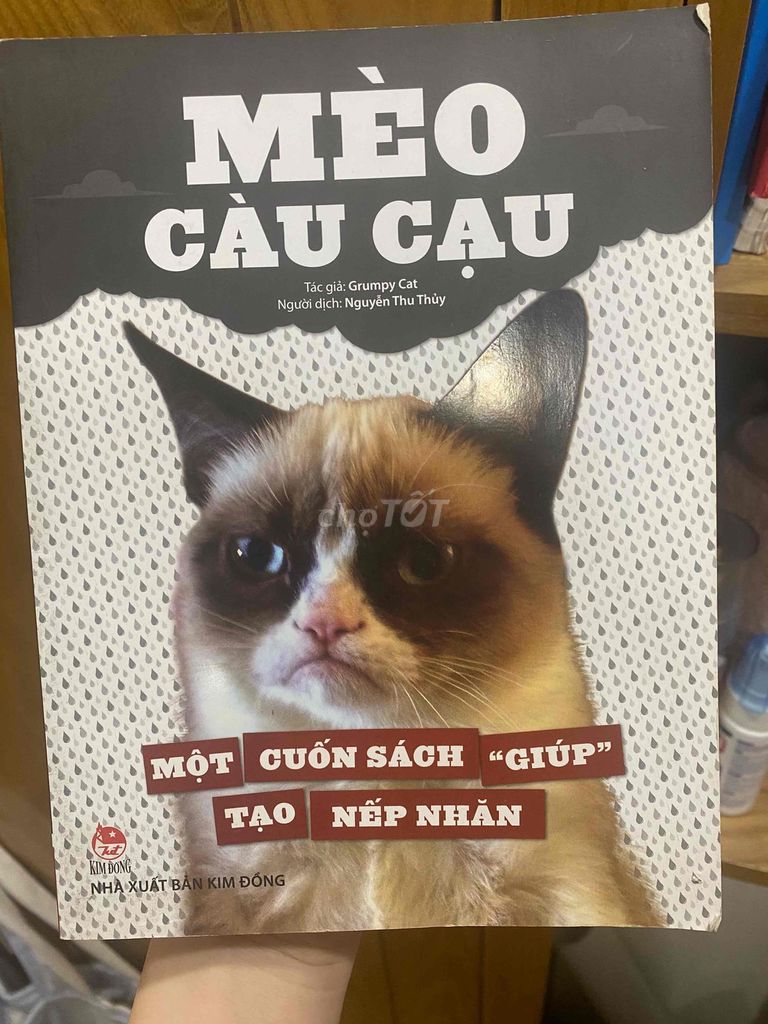 Sách thiếu nhi Mèo càu cạu. Mua bán Sách tại Quận Bắc Từ Liêm Hà Nội được đăng bởi Mai Linh hình 1