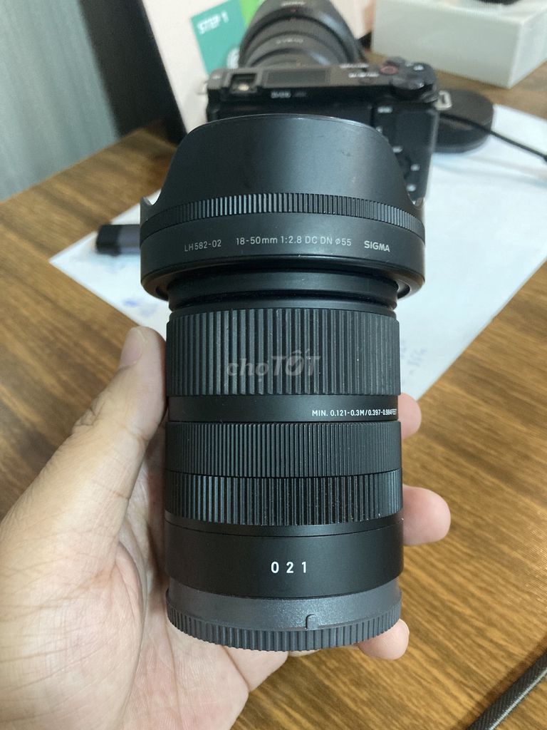 Ống kính Sigma 18-50mm f2.8 DC DN Đen. Mua bán Máy ảnh, Máy quay tại Quận Cái Răng Cần Thơ được đăng bởi Phạm Duy hình 1