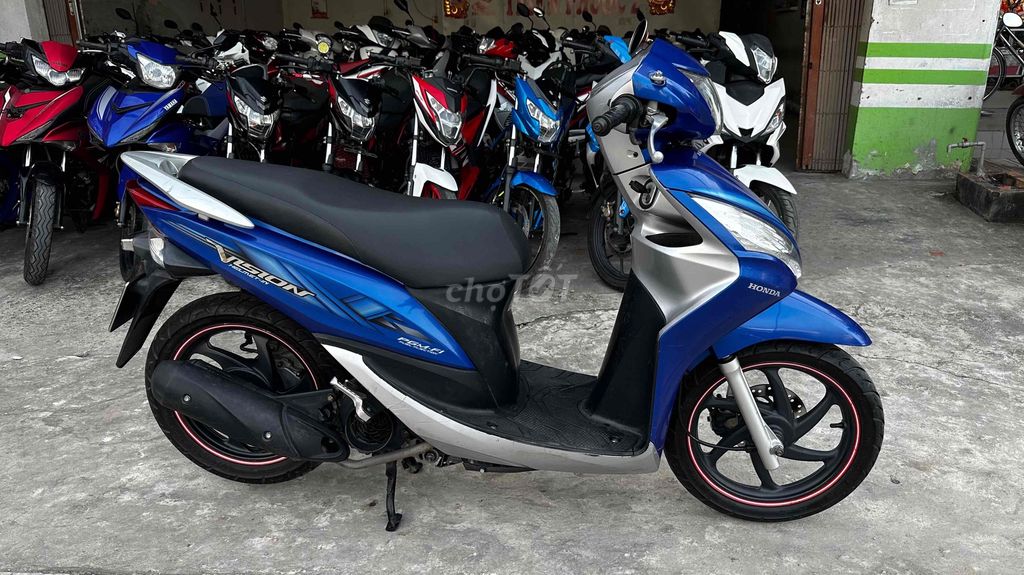 Honda Vision 2012 xanh đen ( hỗ trợ góp ). Mua bán Xe máy tại Huyện Chợ Mới An Giang được đăng bởi Cửa hàng xe Thiên Phước 2 hình 1