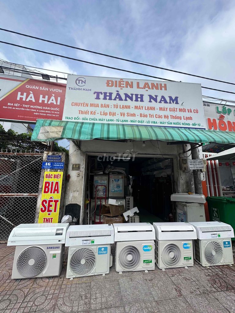 Máy lạnh 1hp-1.5hp Tiết kiệm điện Trắng trưng bày. Mua bán Máy lạnh, điều hoà tại Thành phố Thủ Đức Tp Hồ Chí Minh được đăng bởi Điện Lạnh Thành Nam hình 1
