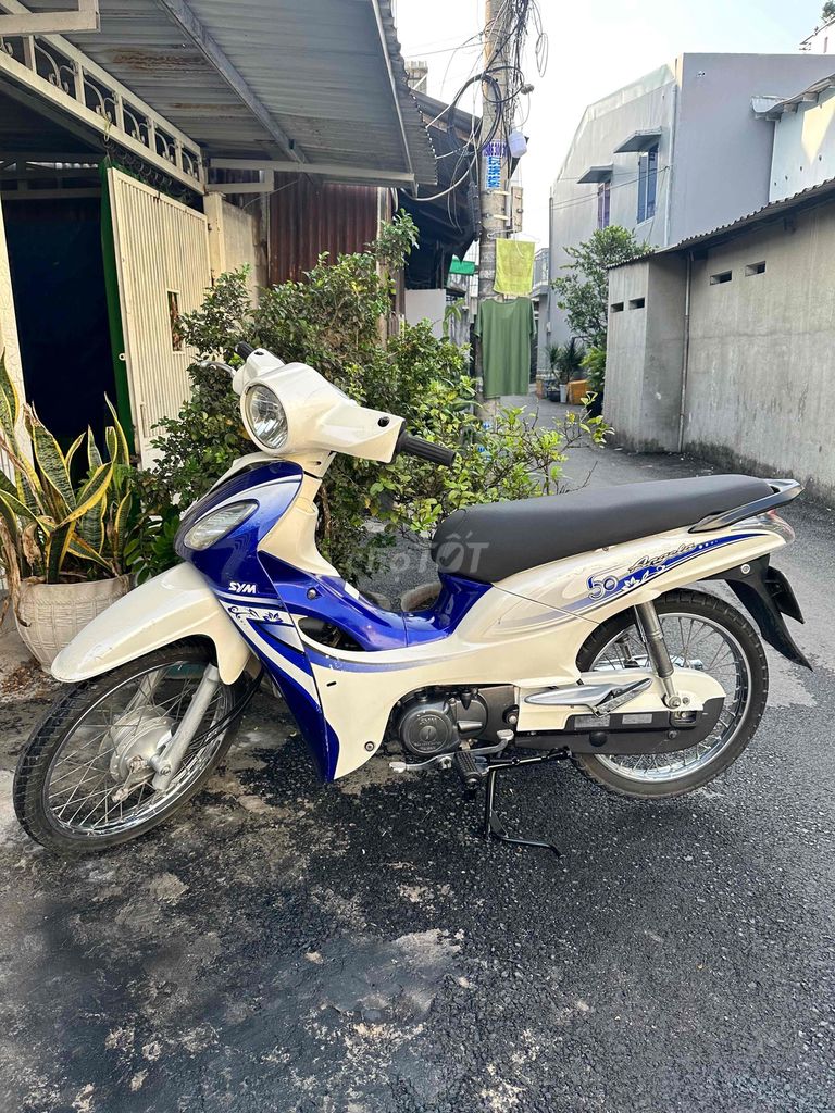 SYM Elegant 50 2016 Trắng Xanh. Mua bán Xe máy tại Huyện Hóc Môn Tp Hồ Chí Minh được đăng bởi Nguyễn minh sang hình 6