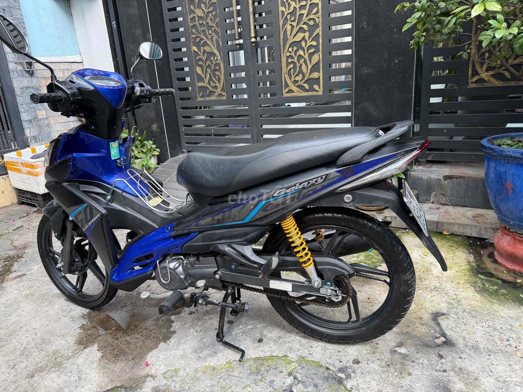 SYM Galaxy 50cc 2023 Черный, Синий, документы в порядке