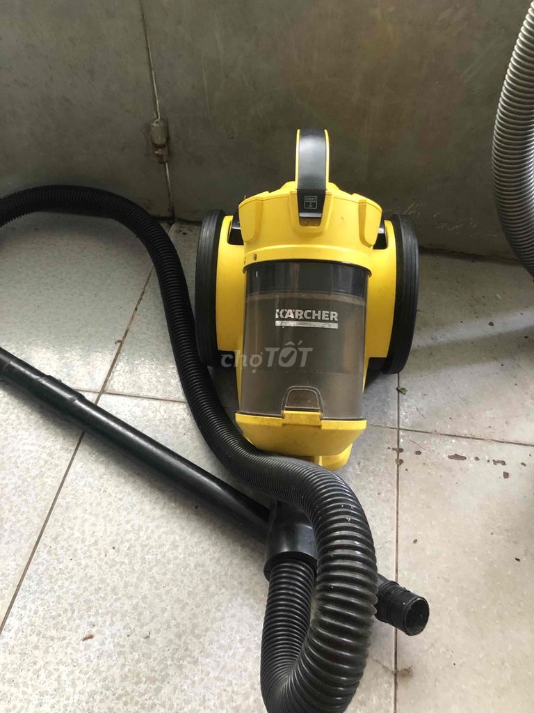 máy hút bụi KARCHER vc3plus hoạt động OK