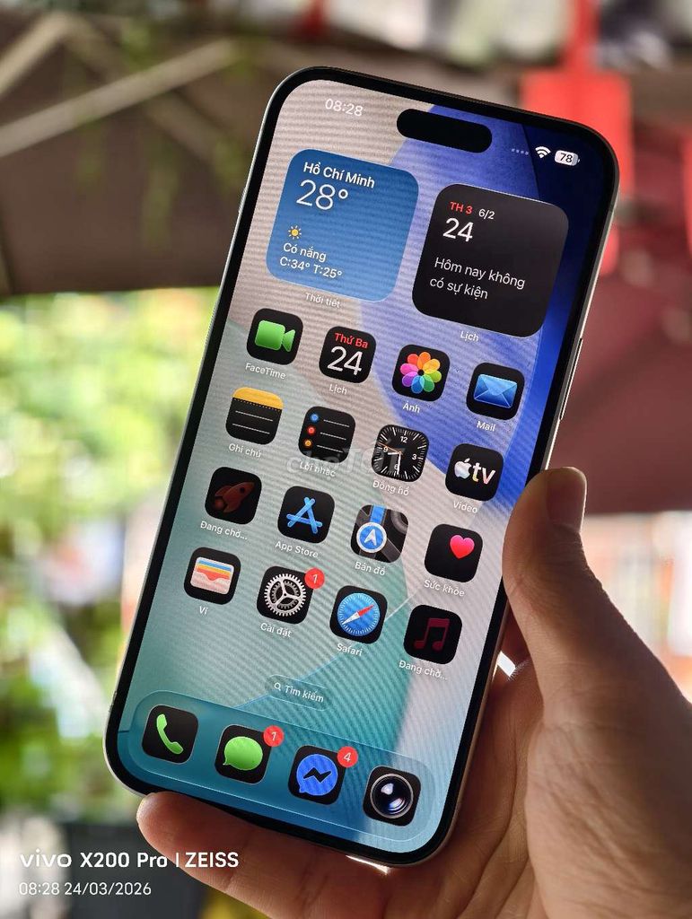 Apple iPhone 15 Plus 128GB Bạc. Mua bán Điện thoại tại Quận Cẩm Lệ Đà Nẵng được đăng bởi Nguyễn Văn Linh hình 1