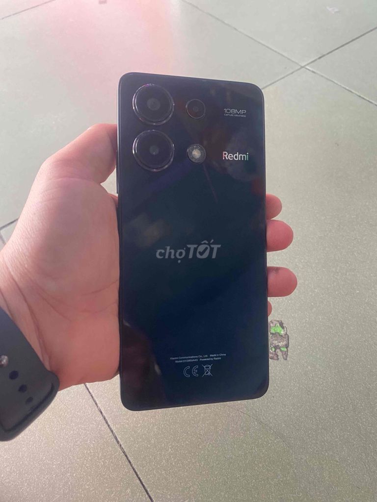 Xiaomi Redmi Note 13 128GB Đen. Mua bán Điện thoại tại Thành phố Sóc Trăng Sóc Trăng được đăng bởi Điện Thoại Sóc Trăng 027 hình 1