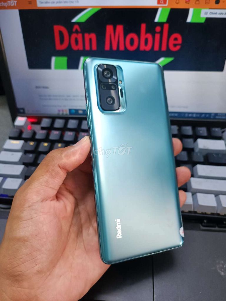 XIAOMI REDMI NOTE 10 PRO 8GB.128GB SNAP 732G. Mua bán Điện thoại tại Quận Bình Thạnh Tp Hồ Chí Minh được đăng bởi Dân Mobile hình 1