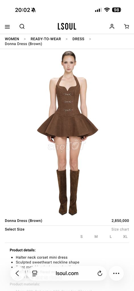 Đầm LSoul Zoey Dress Trắng. Mua bán Quần áo tại Huyện Trảng Bom Đồng Nai được đăng bởi HA hình 1