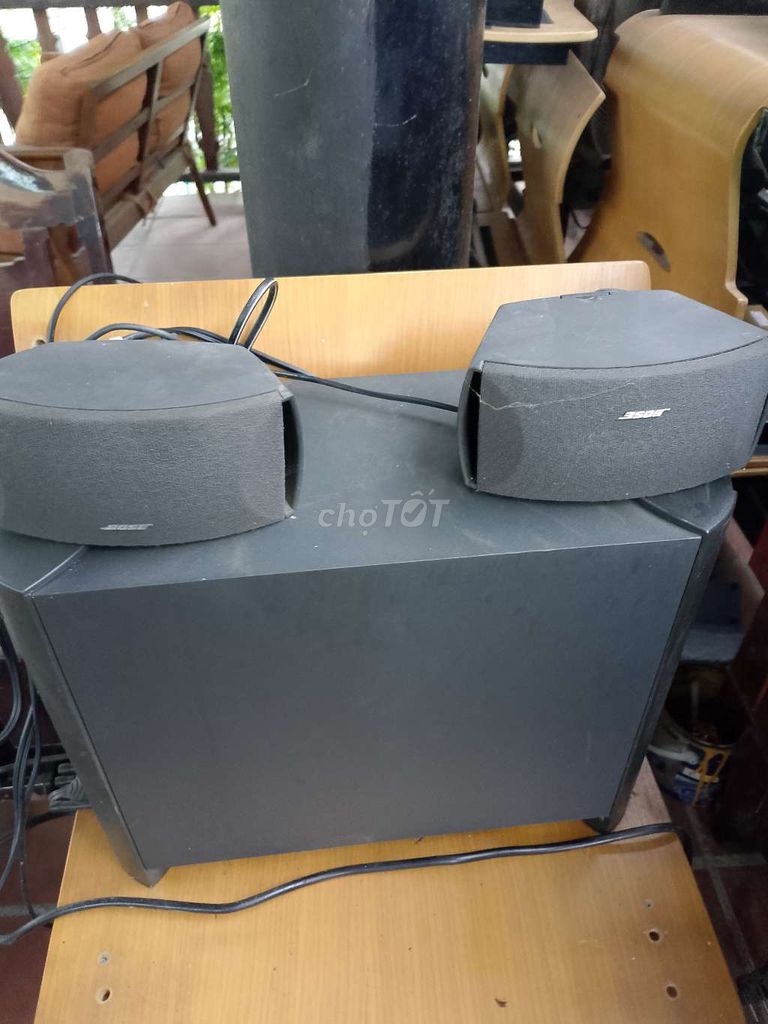 Hệ thống loa Bose CineMate Đen. Mua bán Tivi, Âm thanh tại Thành phố Biên Hòa Đồng Nai được đăng bởi Đức Nguyễn hình 1