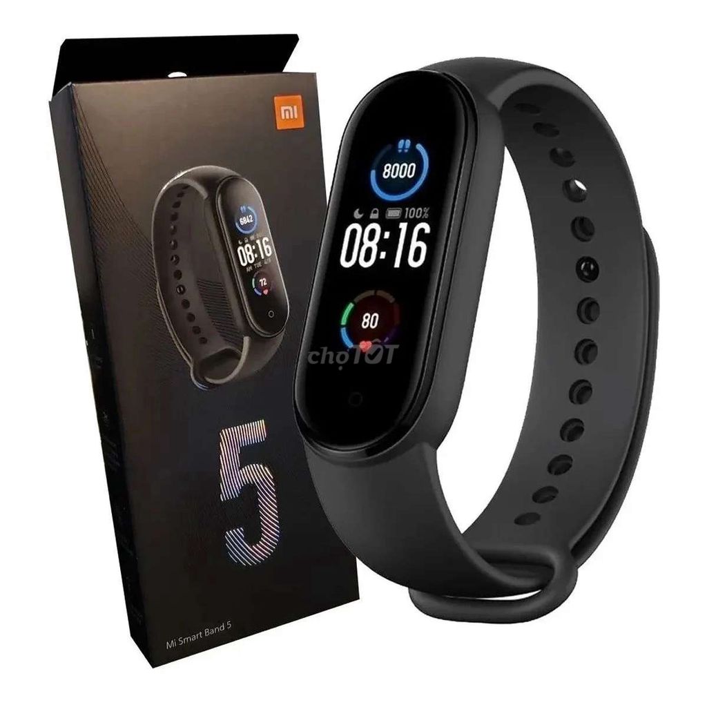 Vòng tay theo dõi sức khỏe thông minh MI BAND 5. Mua bán Thiết bị đeo thông minh tại Quận 8 Tp Hồ Chí Minh được đăng bởi HÀ MINH TRÍ hình 1