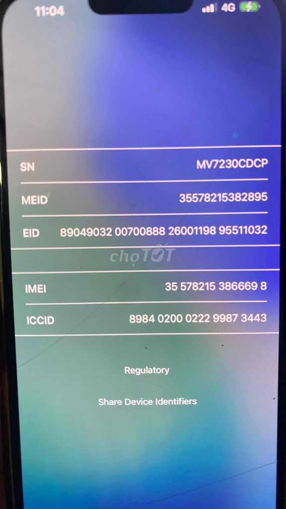 iPhone 13 Pro Max 128GB. Mua bán Điện thoại tại Huyện Châu Thành Tiền Giang được đăng bởi quốc trọng hình 1