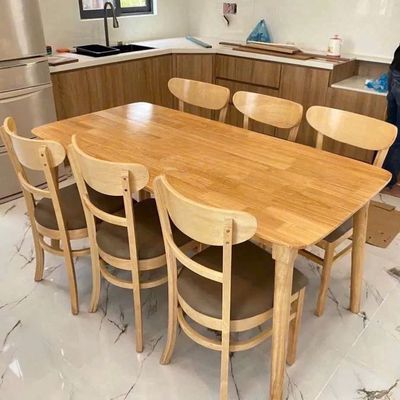 BÀN ĂN NHÀ Ở, CĂN HỘ: 4 GHẾ/ 6 GHẾ, GIÁ RẺ. Mua bán Bàn ghế tại Quận Cẩm Lệ Đà Nẵng được đăng bởi Kho Nội Thất MT 