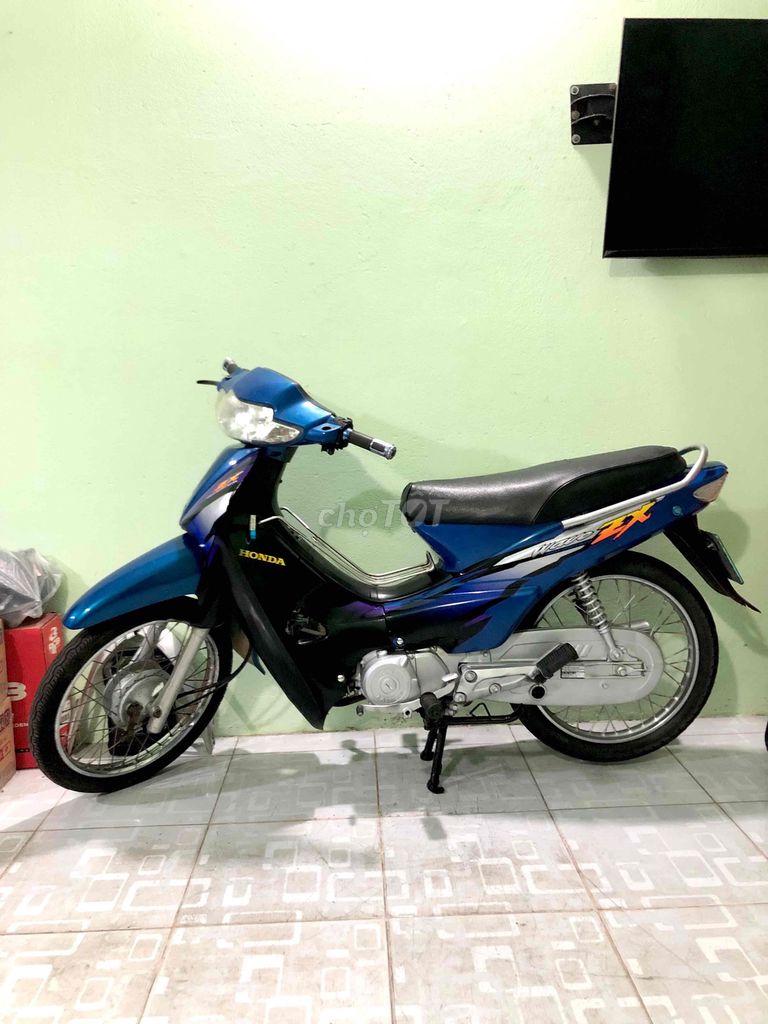 Honda Wave ZX синий, супертихий мотор, ПТС на месте, отличное состояние