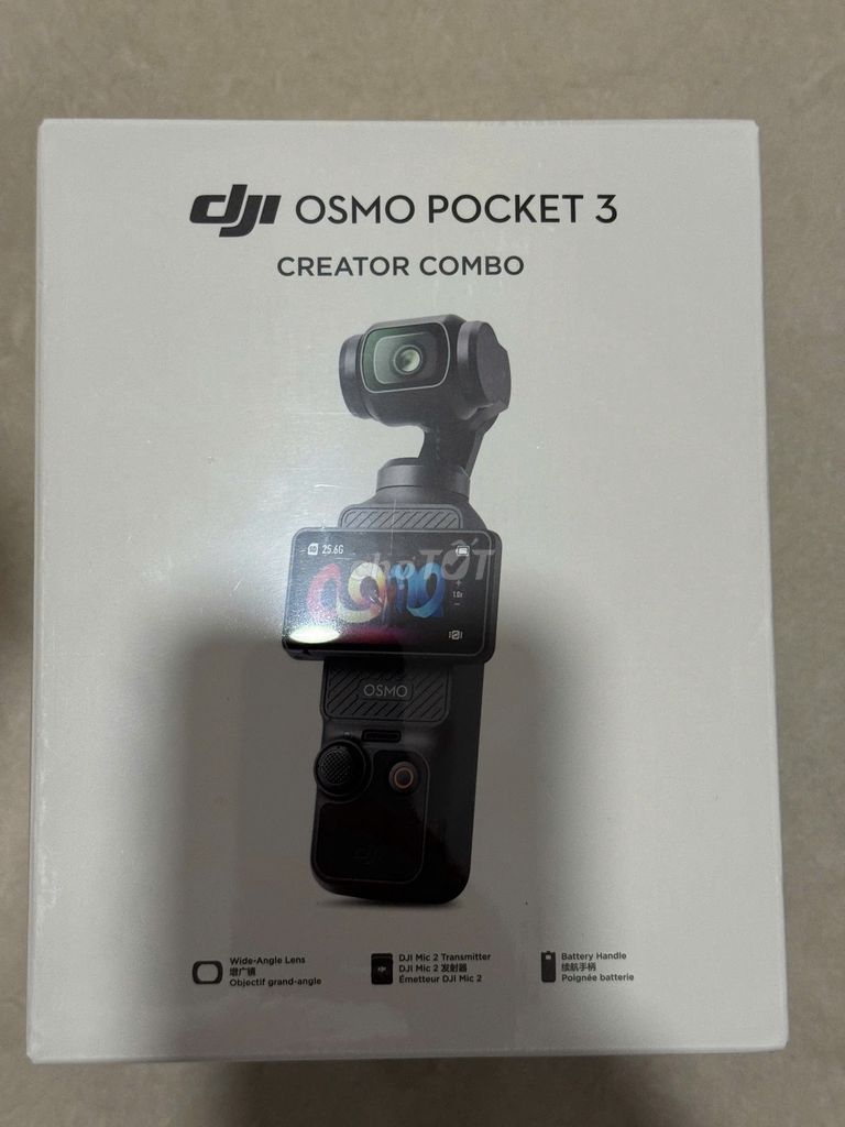 DJI Pocket 3 Creator Combo Mới Seal BH12T. Mua bán Máy ảnh, Máy quay tại Quận Tân Phú Tp Hồ Chí Minh được đăng bởi Khanh Rover hình 1