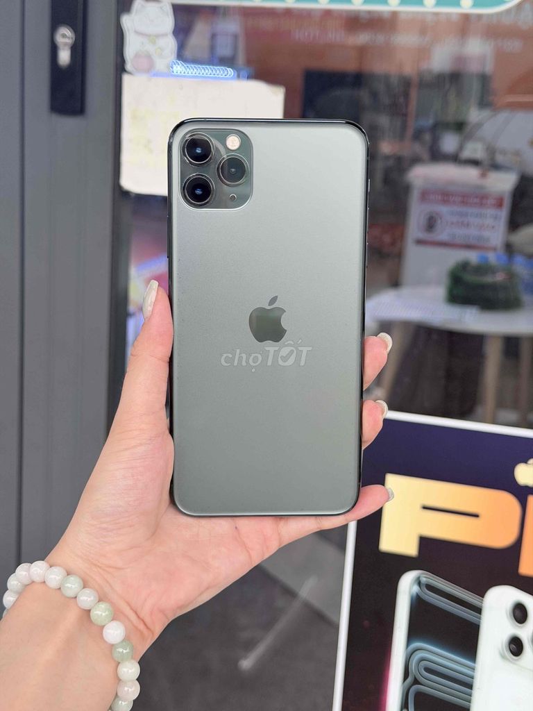Apple iPhone 11 Pro Max 64GB Xanh Mỹ Like New 99%. Mua bán Điện thoại tại Quận 8 Tp Hồ Chí Minh được đăng bởi TRƯỜNG MOBILE  hình 1