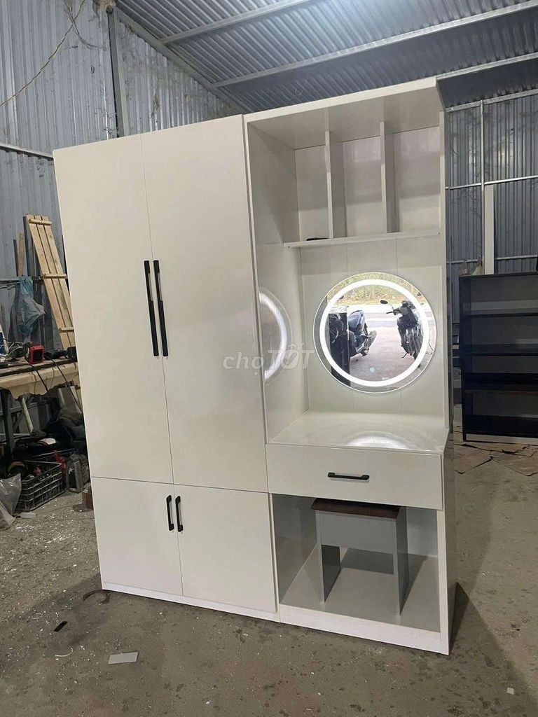Tủ quần áo Nhựa Đài Loan 1m8 x 1m45 x 45cm. Mua bán Tủ, kệ gia đình tại Thành phố Biên Hòa Đồng Nai được đăng bởi Nội thất giá xưởng hình 1