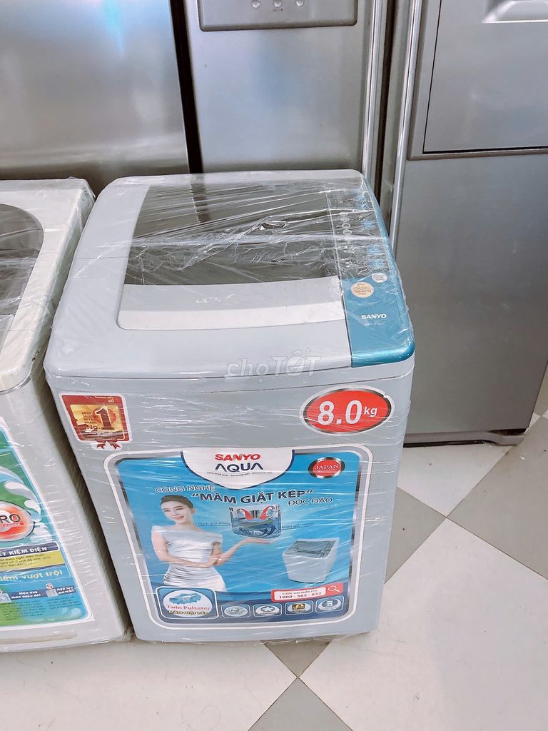 máy giặt Sanyo dòng 8.02kg lồng đứng, zin bền