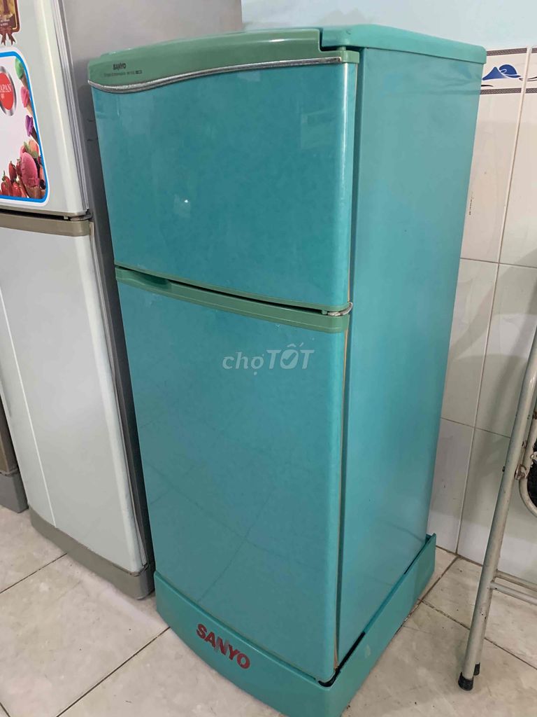 Tủ lạnh sanyo mini 110L 2 ngăn độc lập bao ship bh
