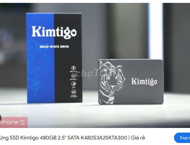 Ổ cứng SSD Kimtigo 480GB 2.5" SATA K480S3A25KTA300