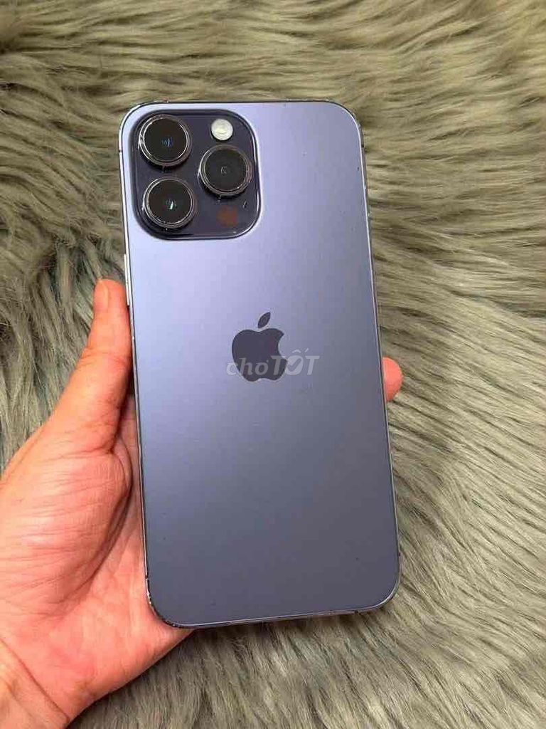 iPhone 14 Pro Max 256GB Tím Zin All Khay Sim. Mua bán Điện thoại tại Quận Hoàng Mai Hà Nội được đăng bởi khánh ly hình 1