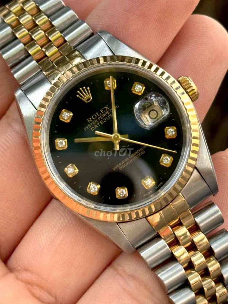 Rolex Day Date 16233 cọc kim cương to 36mm