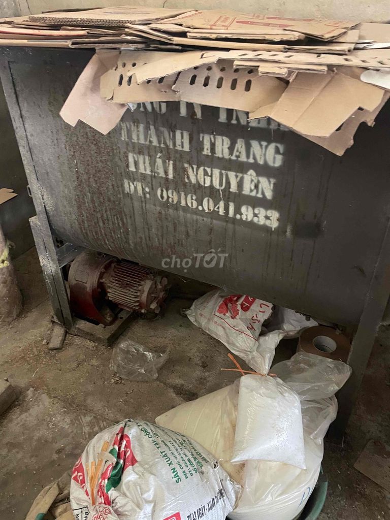 Máy trộn cám 250kg 3kw 3 pha. Mua bán Đồ chuyên dụng, Giống nuôi trồng tại Thị xã Phổ Yên Thái Nguyên được đăng bởi phương  hình 1