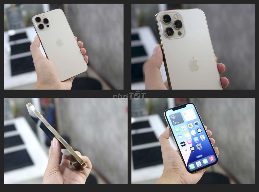 IPhone 12 ProMax 256GB Ios 18.1 Zin Ốc. Mua bán Điện thoại tại Quận 4 Tp Hồ Chí Minh được đăng bởi Thanh Phong Mobile hình 1